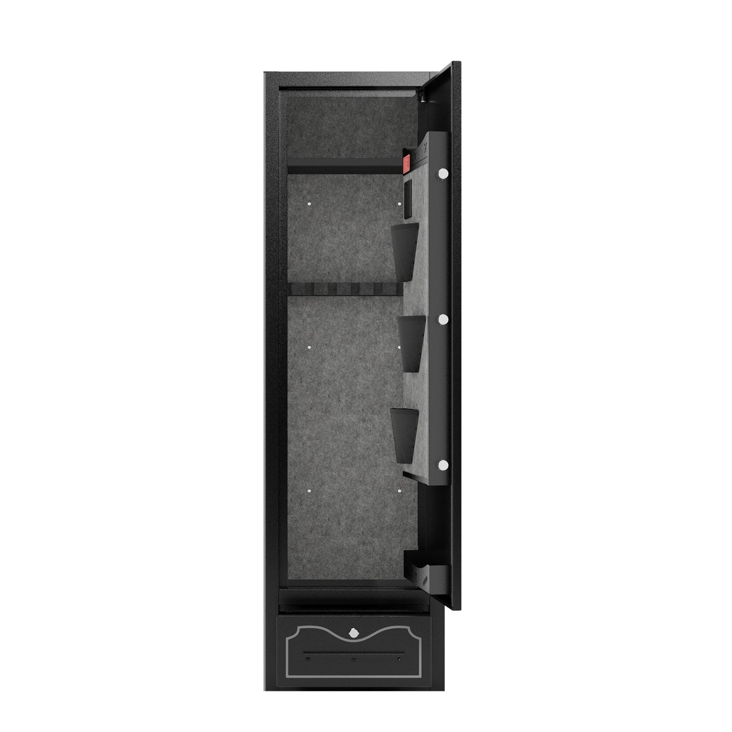 GRANITE XL Rifle Safe, Holds Up To 6 Rifles, Heavy Duty