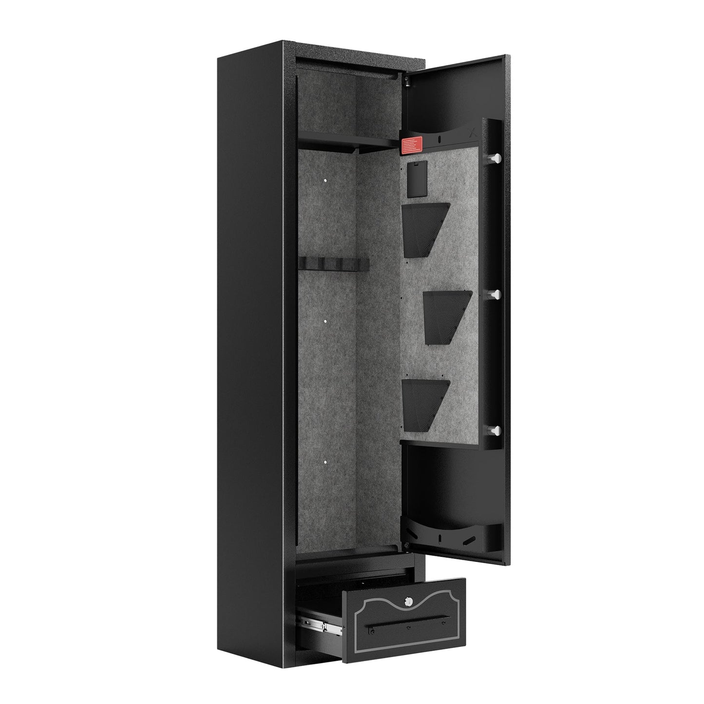 GRANITE XL Rifle Safe, Holds Up To 6 Rifles, Heavy Duty