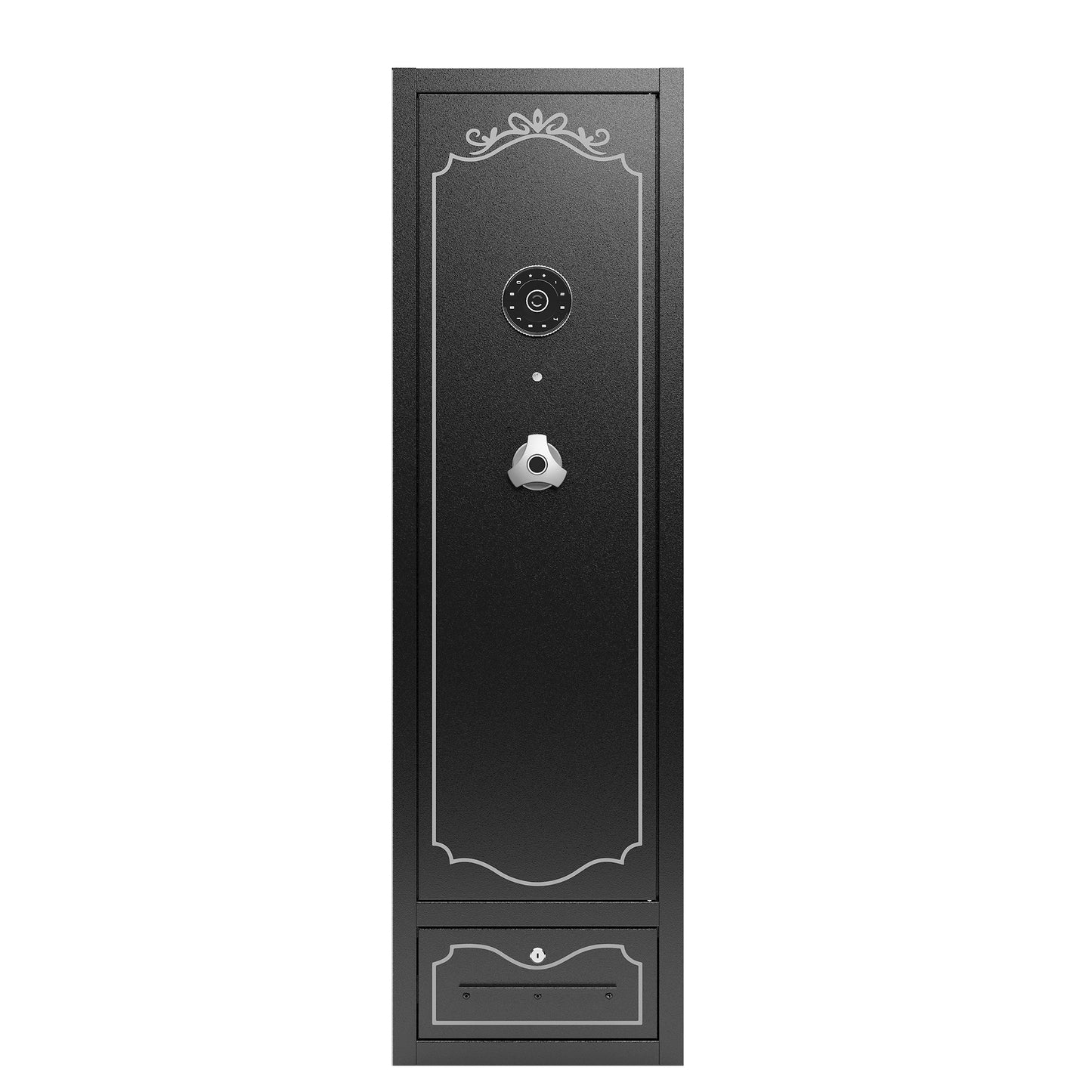GRANITE XL Rifle Safe, Holds Up To 6 Rifles, Heavy Duty