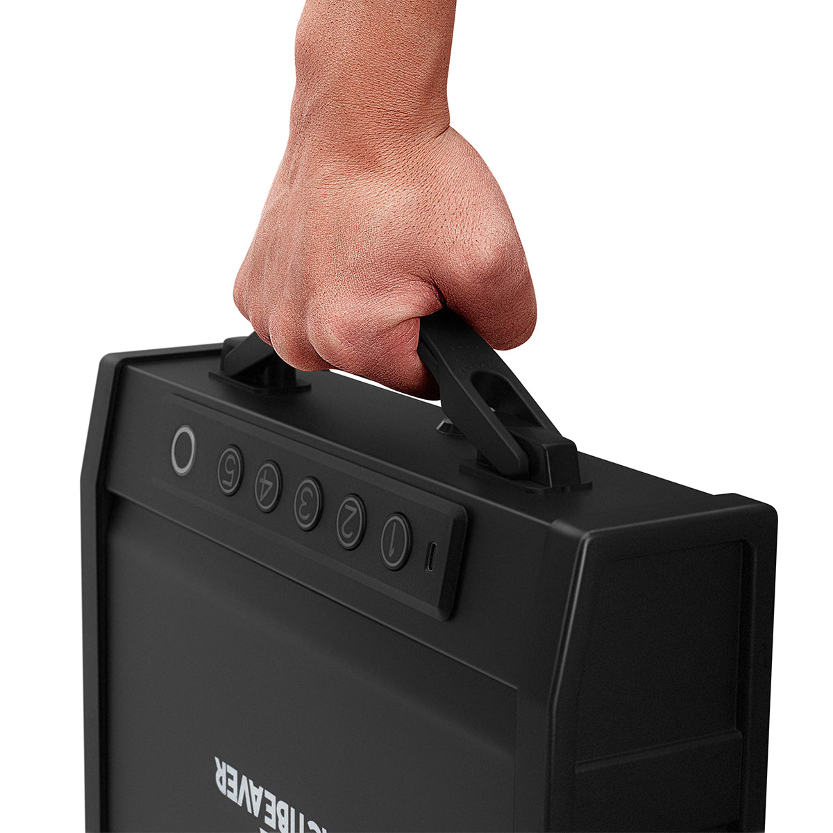 SHALE XL Biometric Pistol Safe with Handle