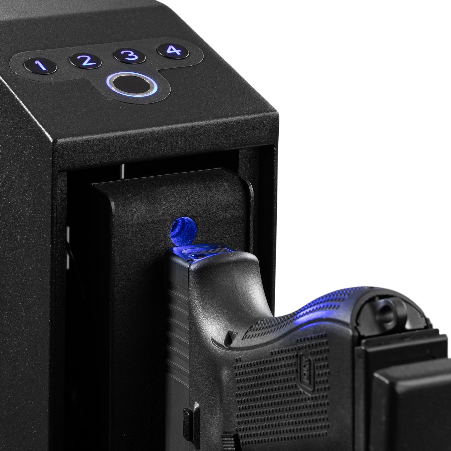 FLINT Biometric Bedside Safe, Hidden Mounted