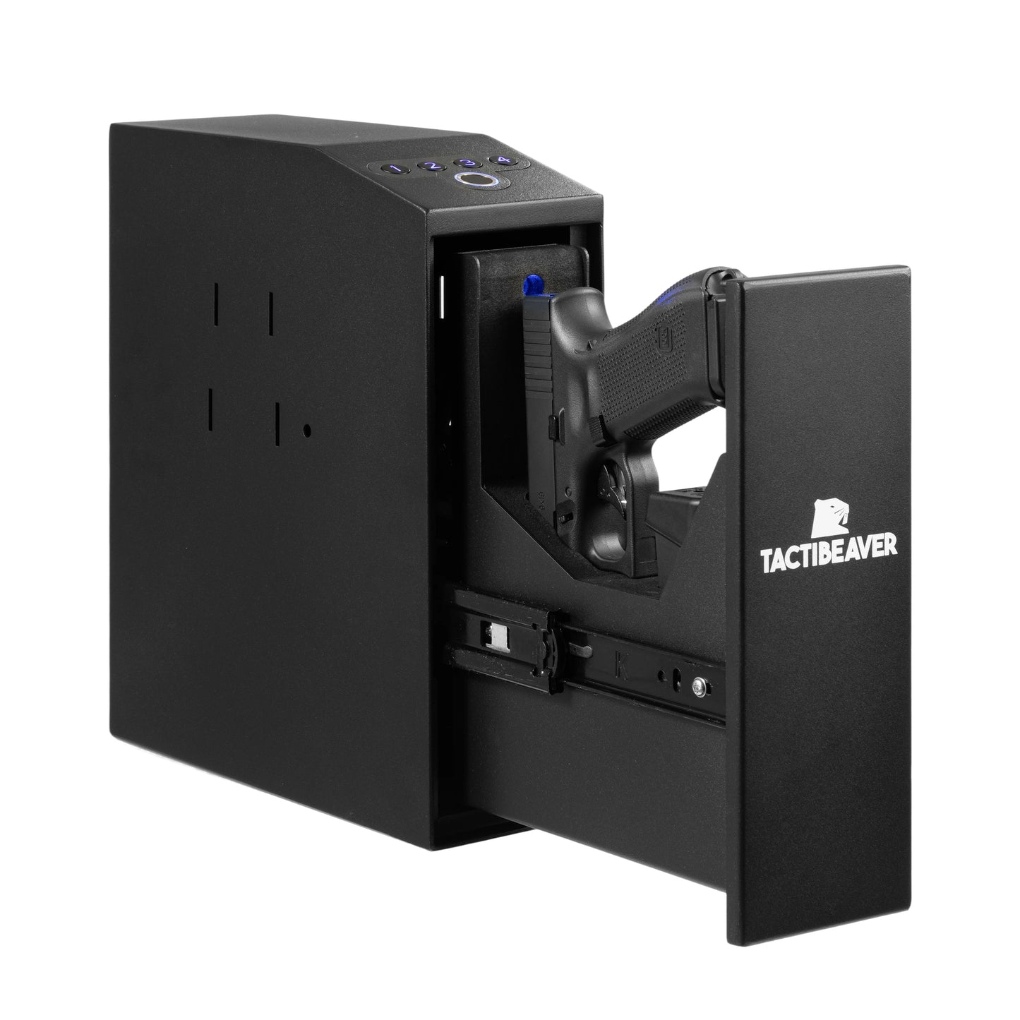 FLINT Biometric Bedside Safe, Hidden Mounted