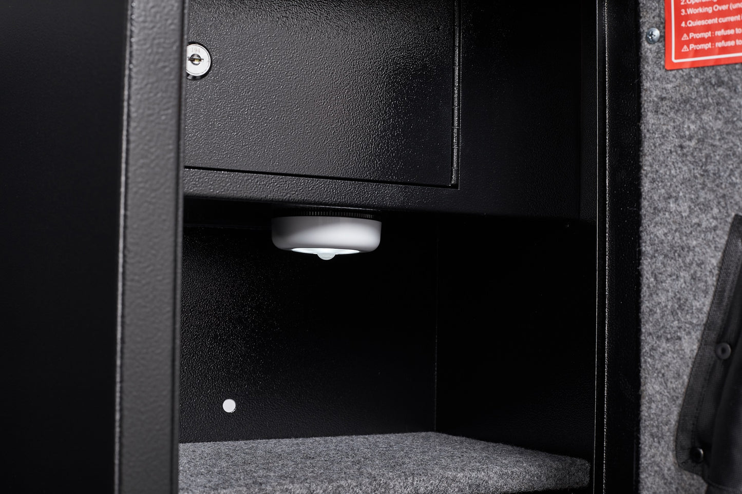 GRANITE Biometric Rifle Safe, Holds 4-5 Long Guns