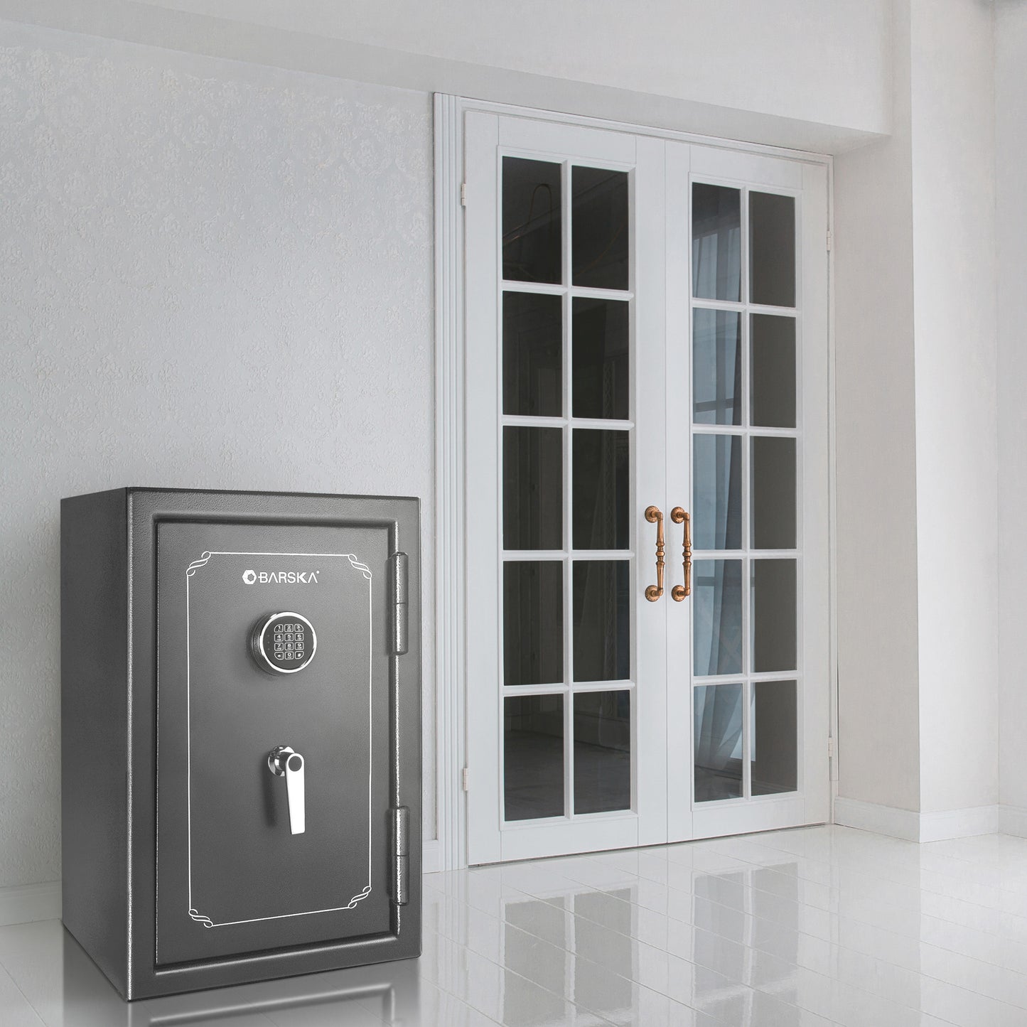 BASALT Fireproof Safe, Half Hour Fire Protection, 4.39 Cubic FT