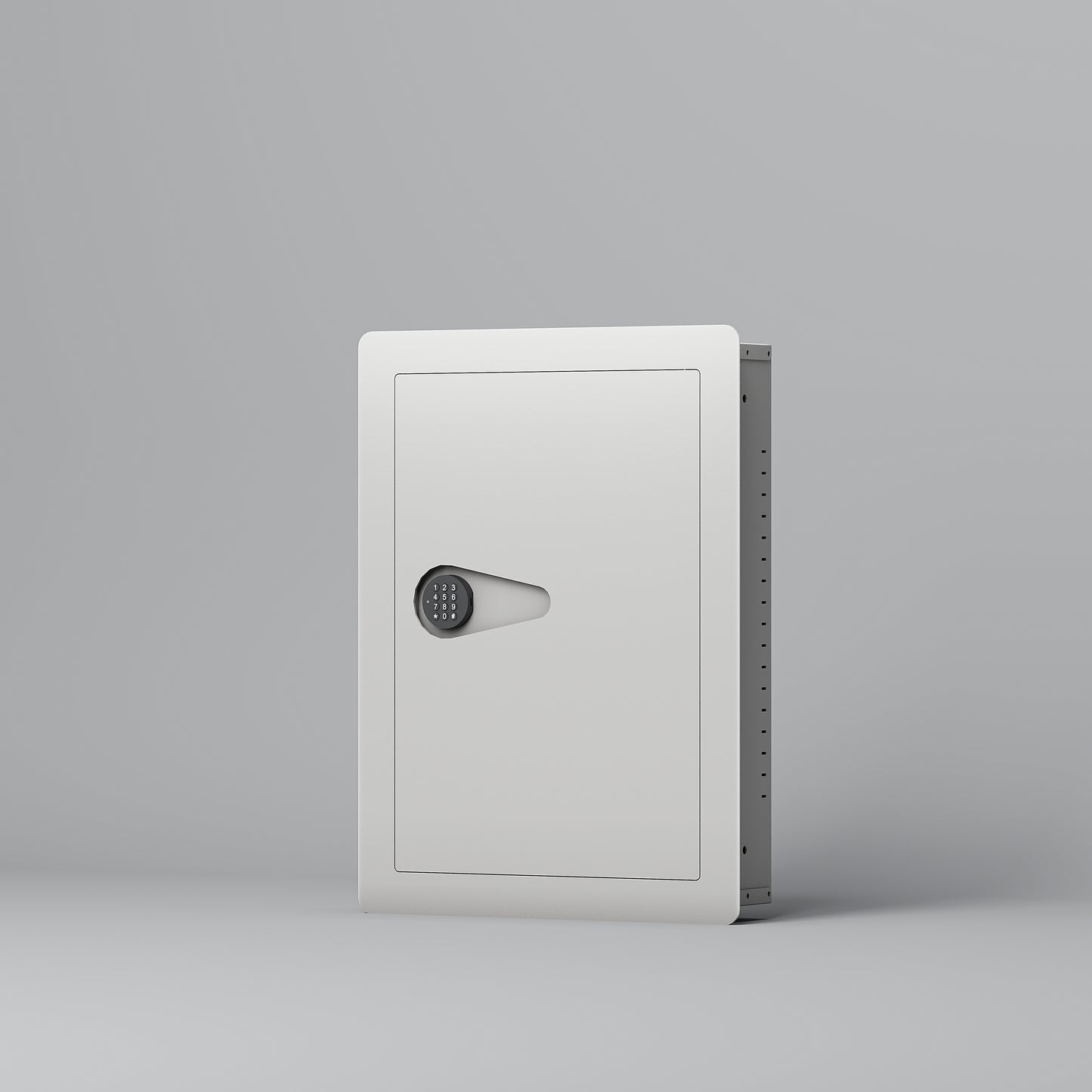 SLATE S In Wall Safe, Small Size, White
