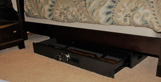 Is it Safe to Keep a Gun Under Your Bed?