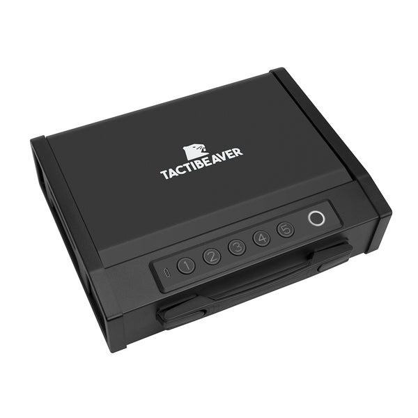 SHALE XL Biometric Pistol Safe with Handle