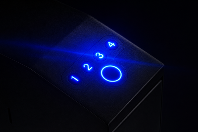 Backlit keypad