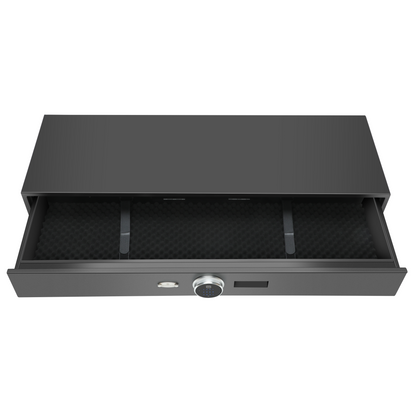 BEDROCK Underbed Gun Safe, Biometric Rifle Safe, Up to 2 Long Guns